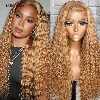 Lace Front Honey Wavy Closure