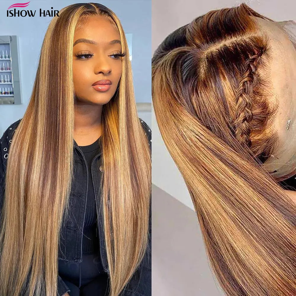 HD Brazilian Blonde Straight Lace Front